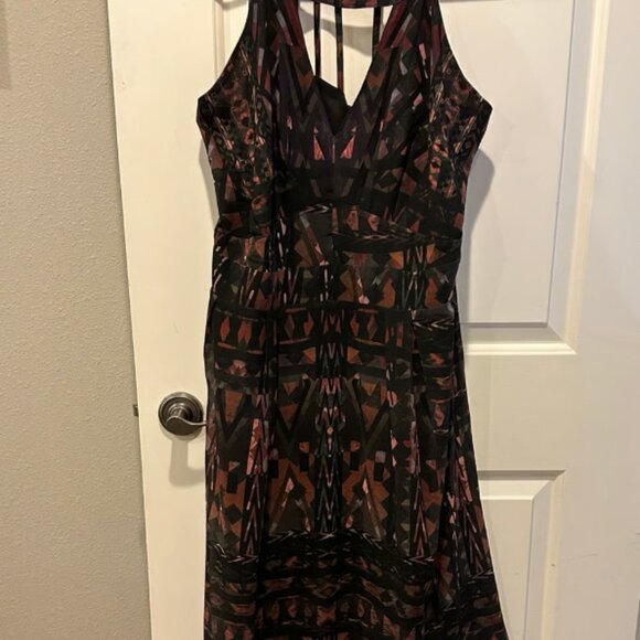 NWT‎ Abstract Maxi Dress - Picture 1 of 4